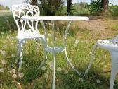 Lauko metalinis stalas ir kėdė, komplektas - nuotraukos Nr. 5