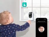 Patalpų vaikų stebėjimo kamera WiFi 3k 5mp - nuotraukos Nr. 5
