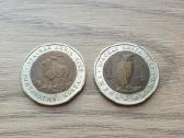 1991 m. proginiai 5 rubliai Raudonoji knyga