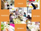 Kūrybiniai užsiėmimai menų studijoje Vilniuje - nuotraukos Nr. 26