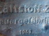 Originalūs Vokiški šalmas ir 1943m metalinis bakas - nuotraukos Nr. 5