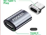 Krovimo laido kabelio magnetinis adapteris Usb-c - nuotraukos Nr. 2