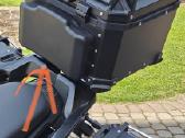 Motociklo centrinė dėžė 45l aliuminė + padas - nuotraukos Nr. 7