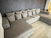 Sofa U formos, 3,7m. Būklė puiki - nuotraukos Nr. 3