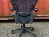 Refurbished Herman Miller Aeron mėlyna - nuotraukos Nr. 4