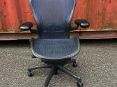 Refurbished Herman Miller Aeron mėlyna - nuotraukos Nr. 8
