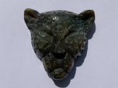 Labradorito leopardo skulptūra, akmuo, mineralas. - nuotraukos Nr. 2