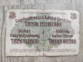 3 Ost rubliai 1916m (lietuviškos) - nuotraukos Nr. 2