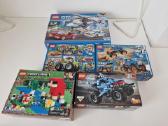 Įvairūs lego rinkiniai