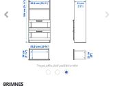 Ikea knygų spinta Brimnes - nuotraukos Nr. 6