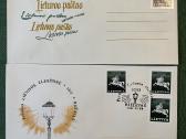 Lietuvos 1992 m. vokai su spec spaudais - nuotraukos Nr. 3
