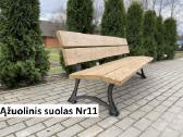 Lauko suolai, suoliukai, sūpynės, ąžuolinis suolas - nuotraukos Nr. 4