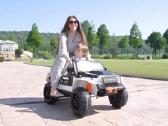Naujas vaikiskas elektromobilis 4x4 iki 100kg