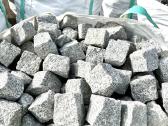 Granitinės trinkelės šviesiai pilkos 10x10x10 cm - nuotraukos Nr. 2