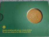 2014m. 25 litų moneta Baltijos kelio 25-čiui korte - nuotraukos Nr. 2