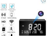 Laikrodis su slapta Full HD WiFi kamera