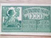 1918 Vokietija Ost Lietuva Lenkija 1000 Mark - nuotraukos Nr. 2