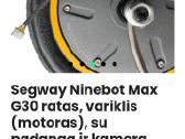 Riedžių paspirtukų dviračių varikliai ratai - nuotraukos Nr. 22