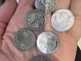 1 litas ir 2 litai Valdovu rumai ,zalgirio musis - nuotraukos Nr. 3