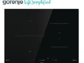 70cm Gorenje kaitlentė su standartiniu montavimu