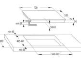 70cm Gorenje kaitlentė su standartiniu montavimu - nuotraukos Nr. 6