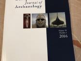 European journal of archeology 2016 m
