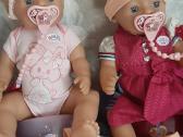 Baby born lėlės su priedais sesutėms