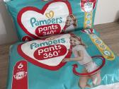 Pampers pants 360 / sauskelnės-kelnaitės, dydis 6