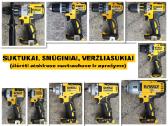 Dewalt suktuvas ir smūginis suktuvas