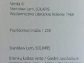 Stanislaw Lem -Solaris / 2014 m. - nuotraukos Nr. 12
