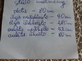 Isskleidziamas modernus stalas, stalo plotis 80cm - nuotraukos Nr. 4