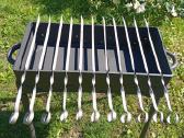 Nerūdijančio plieno iešmai 3mmx12mmx600mm