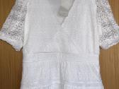 Balta neriniuota Reserved suknele L - XL - nuotraukos Nr. 7