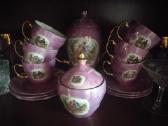 Nenaudotas retro servizas Wloclawek porcelana
