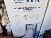 2 Cersanit pakabinami unitazai (viskas viename)