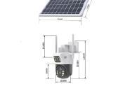 Lauko Ip WiFi stebėjimo kamera su Sim kortele 8mp - nuotraukos Nr. 8