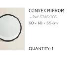 Konvex didelis 60cm laužiantis vaizdą veidrodis - nuotraukos Nr. 3