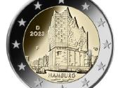 2023m. proginės 2 eurų monetos Unc - nuotraukos Nr. 2