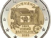 2023m. proginės 2 eurų monetos Unc - nuotraukos Nr. 4