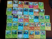 37 Pokemon kortos iš 2015 metų