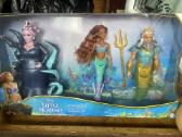 Disney Little Mermaid herojų lėlių rinkinys