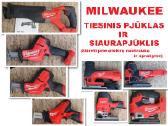 Milwaukee diskinis tiesinis ir siaurapjūklis
