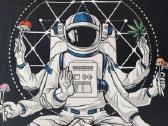 Psychedelic Astronaut - Naujas Tapestry 150x130 cm - nuotraukos Nr. 2