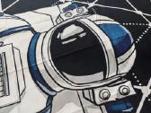 Psychedelic Astronaut - Naujas Tapestry 150x130 cm - nuotraukos Nr. 3