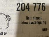 Tiesi jungtis G1/2" x G3/4" Oras 204776 - nuotraukos Nr. 2