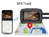 Motociklui Full HD vaizdo registratorius su GPS - nuotraukos Nr. 3