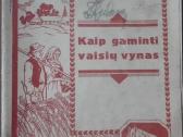 1588. Kaip Gaminti Vaisių Vynas antikvarinė-kolekc