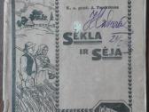 1596. Sėkla Ir Sėja reta antikvarinė-kolekcinė