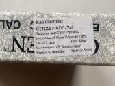 Stalinis skaičiuotuvas Citizen Sdc-740 - nuotraukos Nr. 6