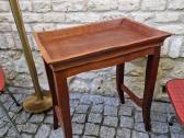 Vintažinis Art Nouveau masyvo konsolinis staliukas - nuotraukos Nr. 12